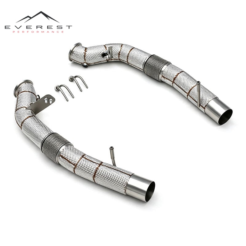 Stainless Steel Exhaust Downpipe for Maserati Gran Turismo/GT 3.0T 2025+ Racing Exhaust Pipes Free Flow Pipe with OPF
