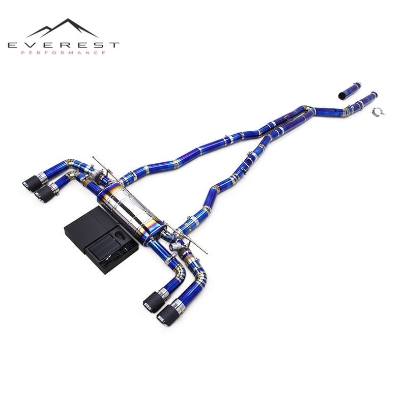 Custom Sport Valved Exhaust System for BMW 530i/540i G30/G31 2.0T/3.0T B48/B58 2018-2024 Tuning Titanium Catback Muffler