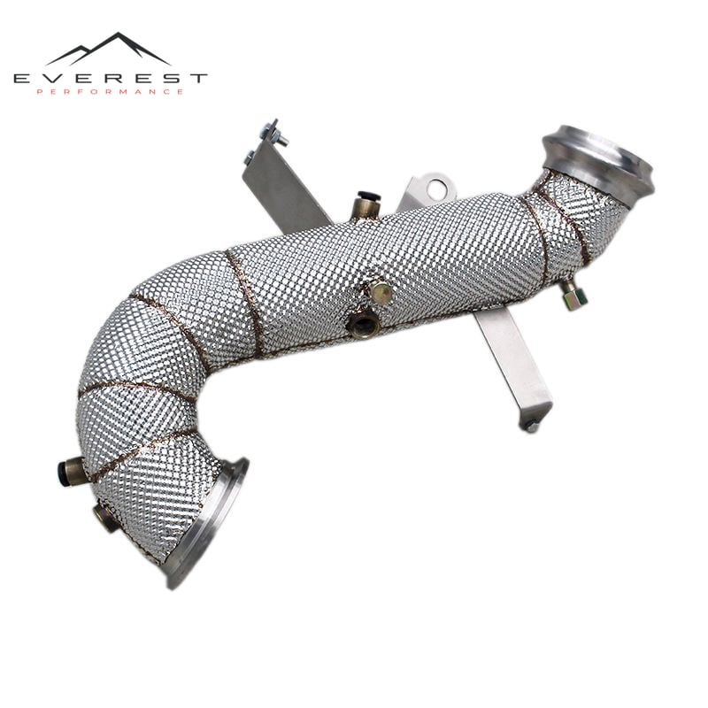Auto Exhaust System for Lotus EMIRA 2.0T 2021-2022 Stainless Steel Downpipe With Heat Shield Car Exhaust