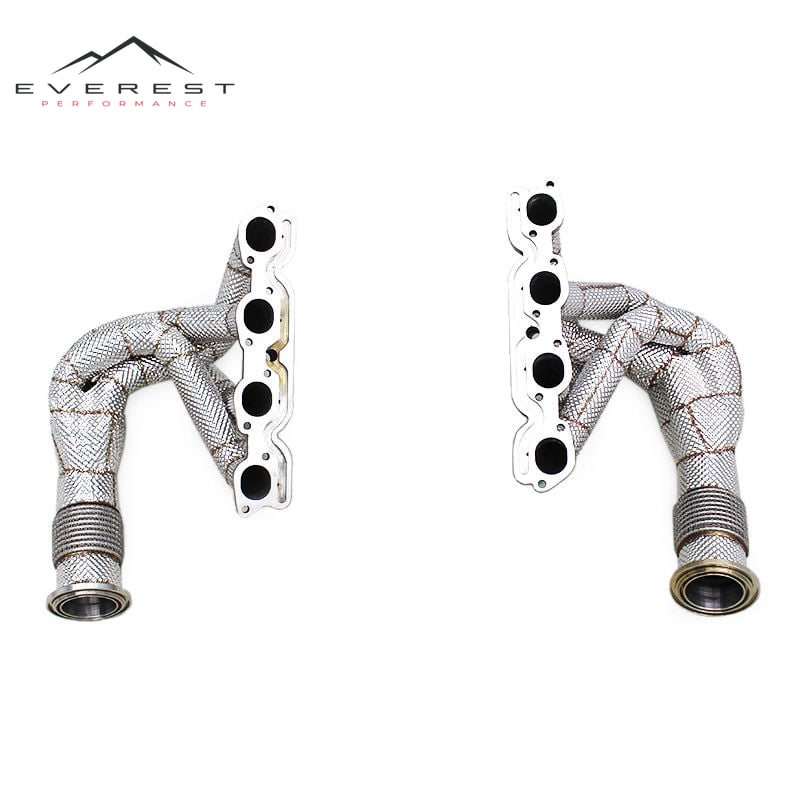 Stainless Steel Exhaust Manifold for Ferrari 458 SP/Speciale/458SC 4.5L 2014-2016 Heat Shield Exhaust Pipe