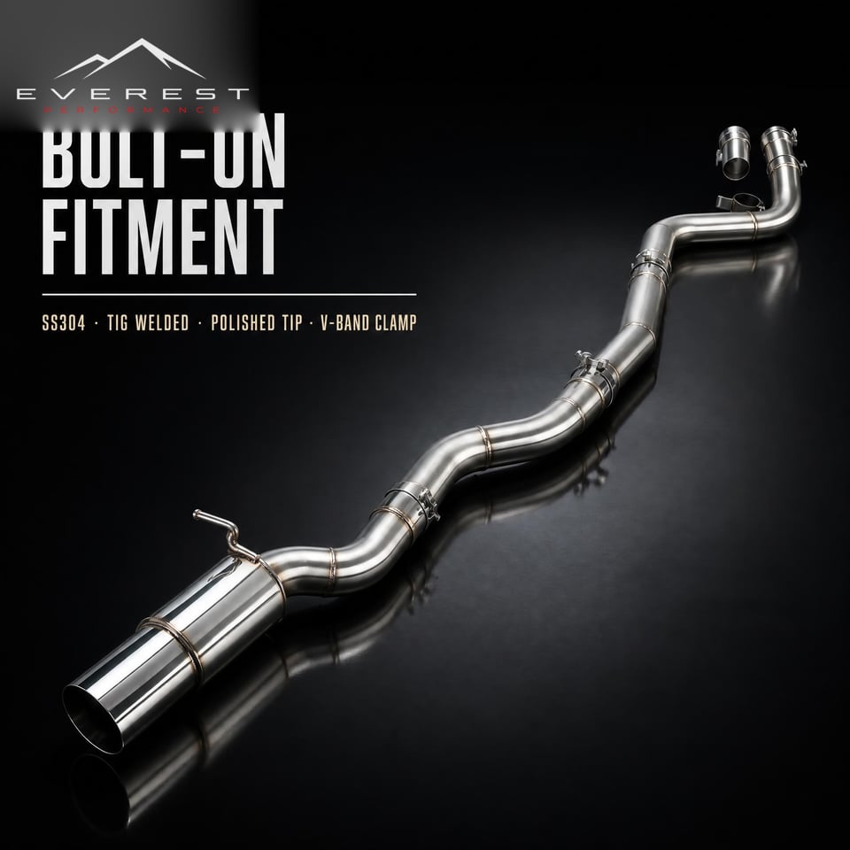 Stainless Steel Catback for Toyota Supra A90/A91 MK4/MK5 3.0T 2020-2025 Auto Exhaust System With Resonator