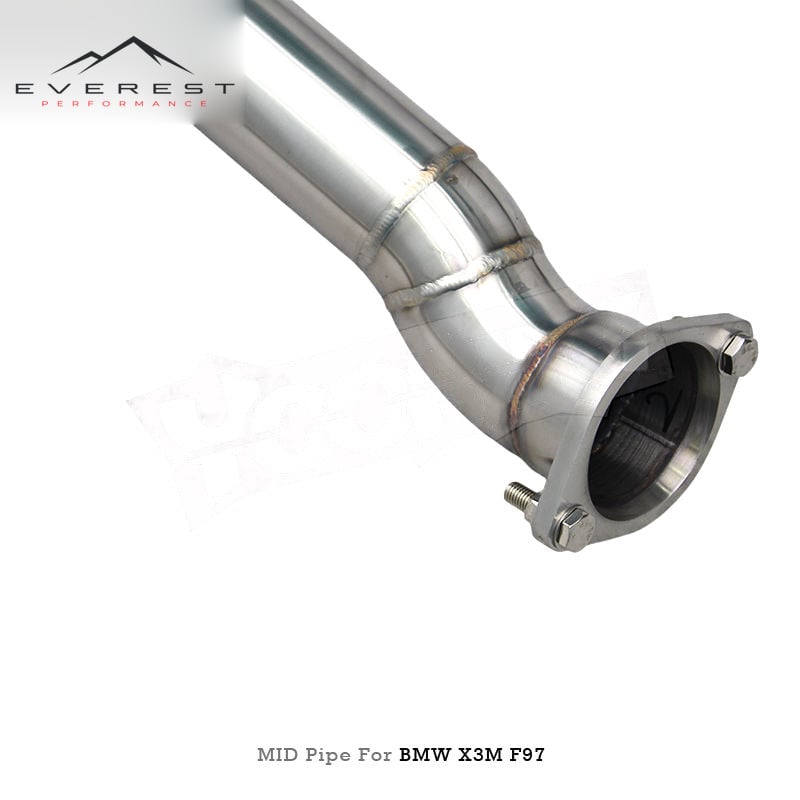 SS304L Exhaust Pipe System for BMW M2C/M2 Competition S55 F87 3.0T 2018-2023 Equal Length Mid-Pipe with Z Pipe Catback Exhaust