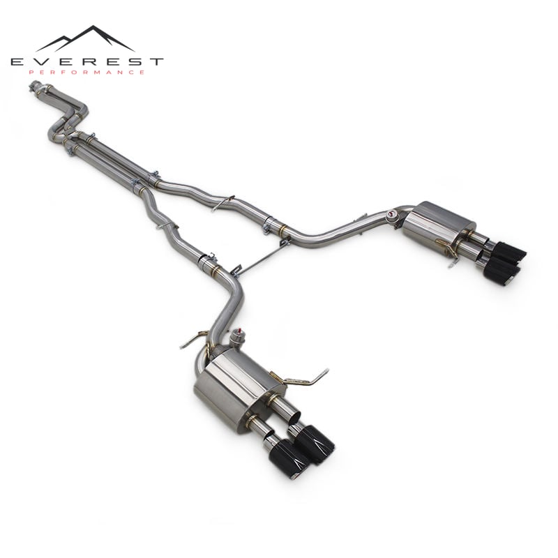 Racing SS304 Catback Exhaust Pipe System for BMW 640/640i Gran Coupe N55 F06 3.0T 2012-2018 X Pipe Vacuum Valved Muffler Exhaust