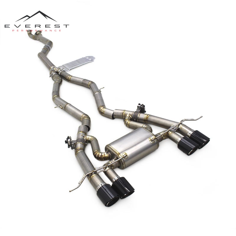 Titanium Exhaust Pipes for BMW M3/M4 G80/G82/G8X 3.0T 2021-2023 Catback Muffler Valvetronic Enhanced Power