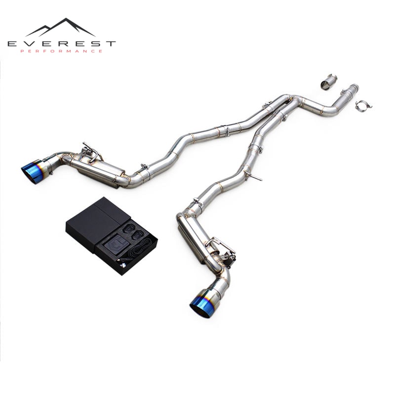 Custom Catback for Toyota Supra A90/A91 MK4/MK5 3.0T 2020-2025 Newest Valvetronic Exhaust System Stainless Steel Pipes