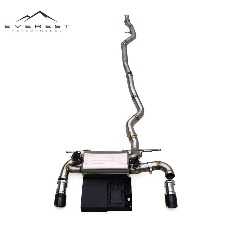 Stainless Steel Exhaust Pipe System for BMW 435i/440i F32/F33/F36 3.0T 2014-2020 Catback Muffler Carbon Fiber Tip