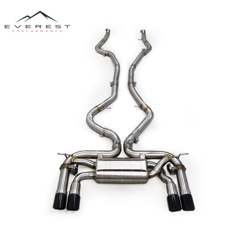 Catback Exhaust for BMW X5M/X6M F85/F86 4.4TT 2015-2019 Tuning Valvetronic Exhaust System Stainless Steel Pipe