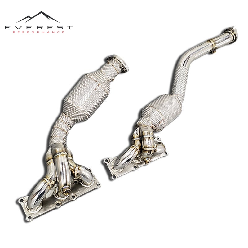 High Performance Stainless Steel Cat Heat Shield Exhaust Pipe Exhaust Manifold for BMW Z4 E89 N52 2.5/3.0 2009-2017