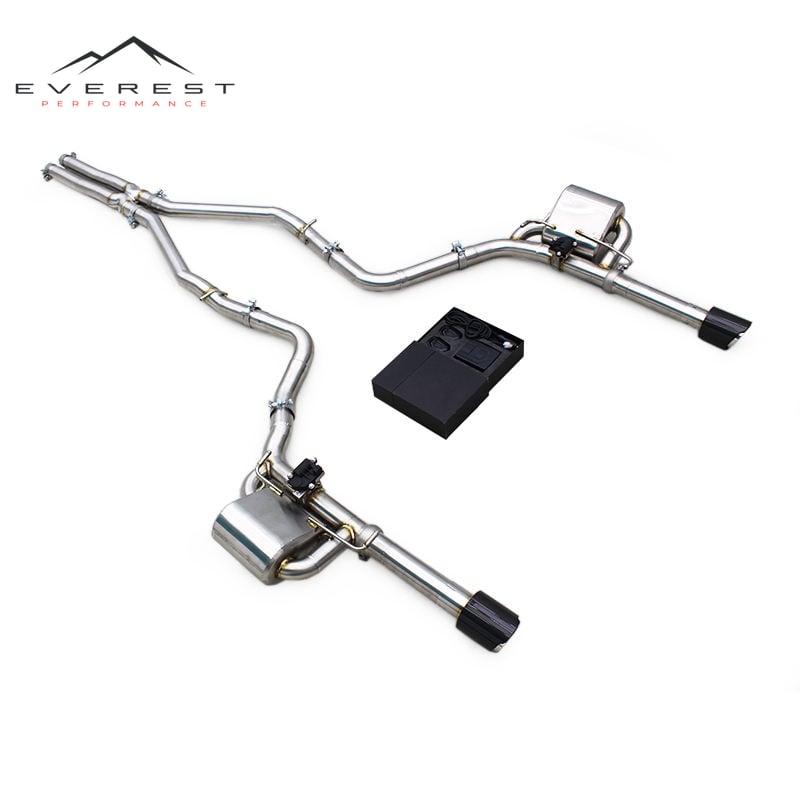 Catback Muffler Pipe for Dodge Charger V6 3.6L 2012-2019 Stainless Steel Exhaust Pipes with Valvetronic Exhaust System