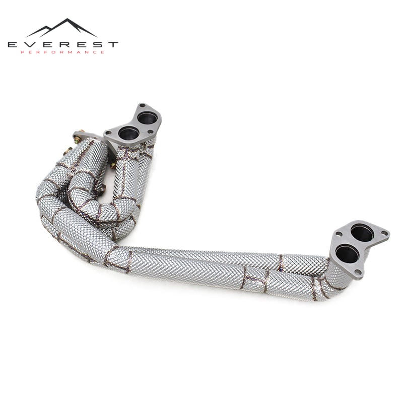 Custom Header Manifold for Toyota GR86/86 2.4L 2022-2023 Stainless Steel Free Flow Pipes with Heat Shield