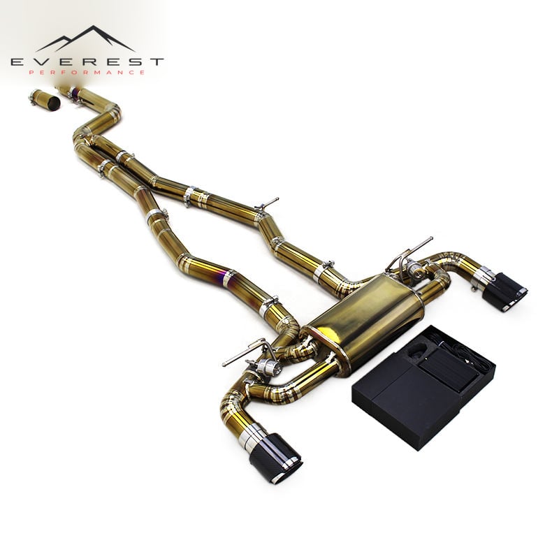Titanium Catback Exhaust Pipe for Toyota SUPRA A90/A91 MK4/MK5 3.0T 2019-2024 Racing Exhaust System Valvetronic Muffler