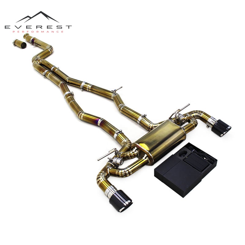 Titanium Catback Exhaust Pipe for Toyota SUPRA A90/A91 MK4/MK5 3.0T 2019-2024 Racing Exhaust System Valvetronic Muffler
