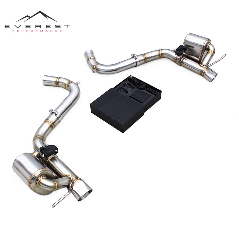 Exhaust Pipe System for Mercedes-Benz AMG SL63 5.5T 2013-2020 Stainless Steel Muffler Exhaust Pipe Rear Section