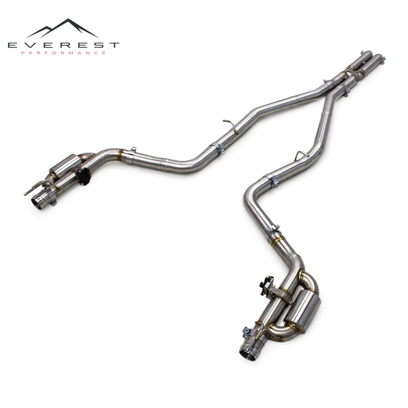 Stainless Steel Exhaust Pipe for Dodge Challenger 5.7L RT 2016-2022 Valvetronic Catback Exhaust Escape Car Exhaust System