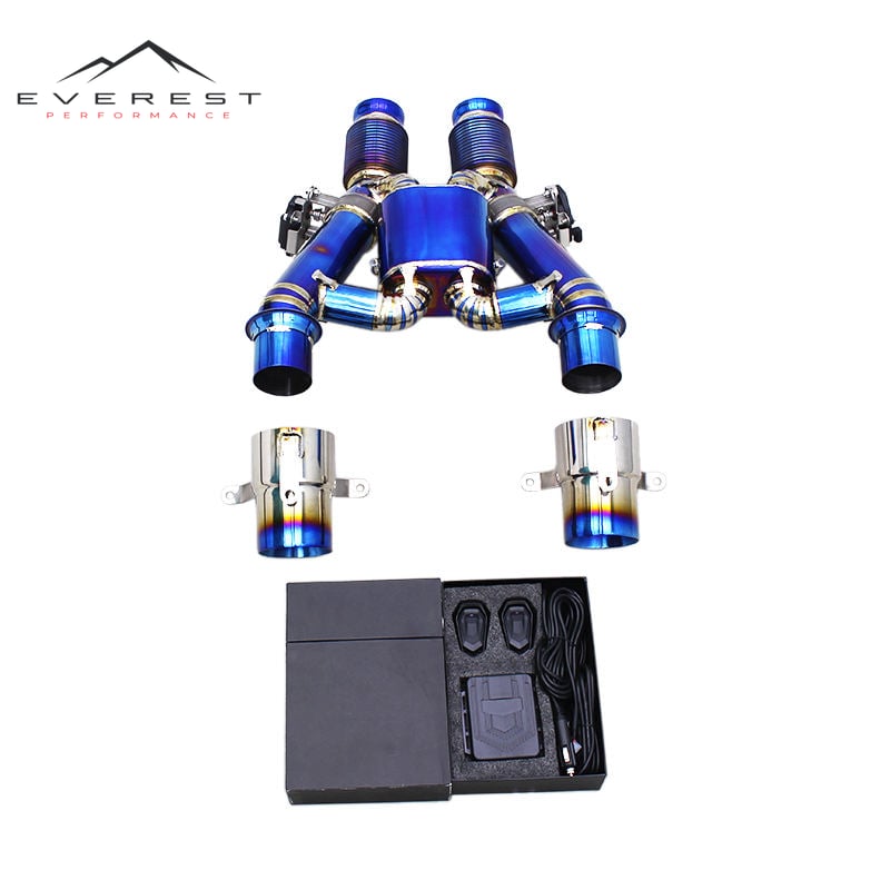 Auto Super Fast Exhaust System for McLaren Artura Spider 3.0T 2023-2025 Titanium Electric Valve Muffler Exhaust Pipe