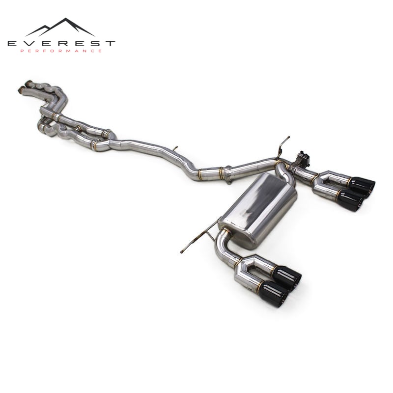 Custom Equal Length Mid Pipe Exhaust System for BMW M3/M4 F80/F82 3.0T 2014-2019 Valvetronic SUS304 Pipe Muffler Catback Exhaust