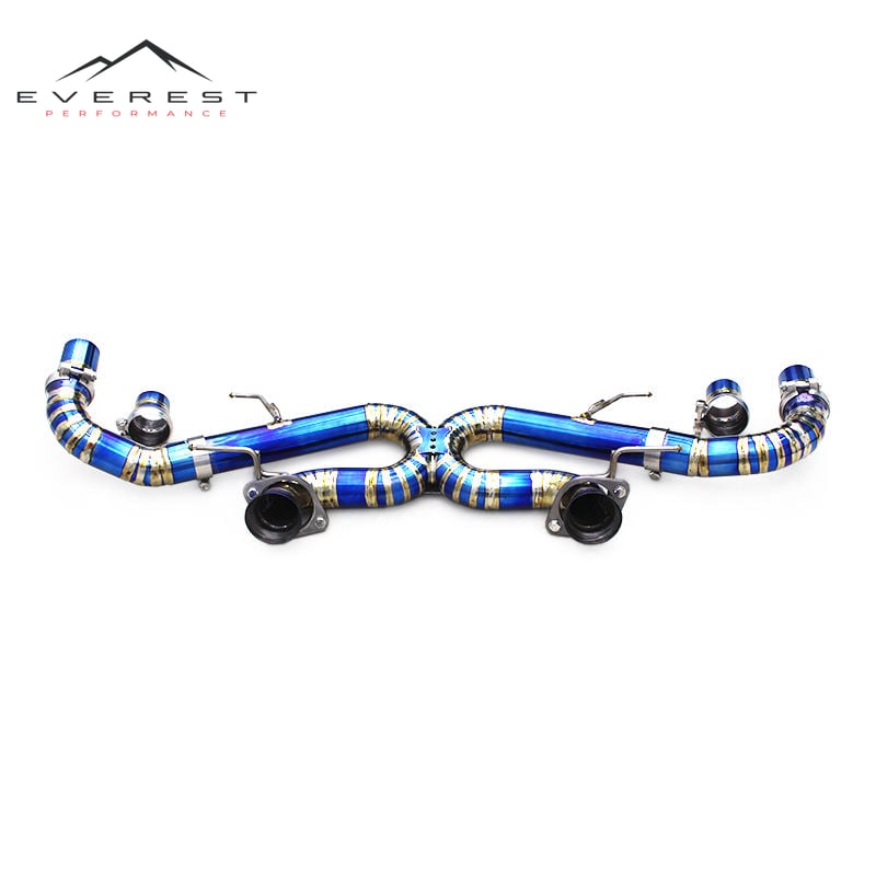 Racing Car Exhaust System for Aston Martin DB11 V12 5.2L 2016-2019 Titanium Axle Back Pipe