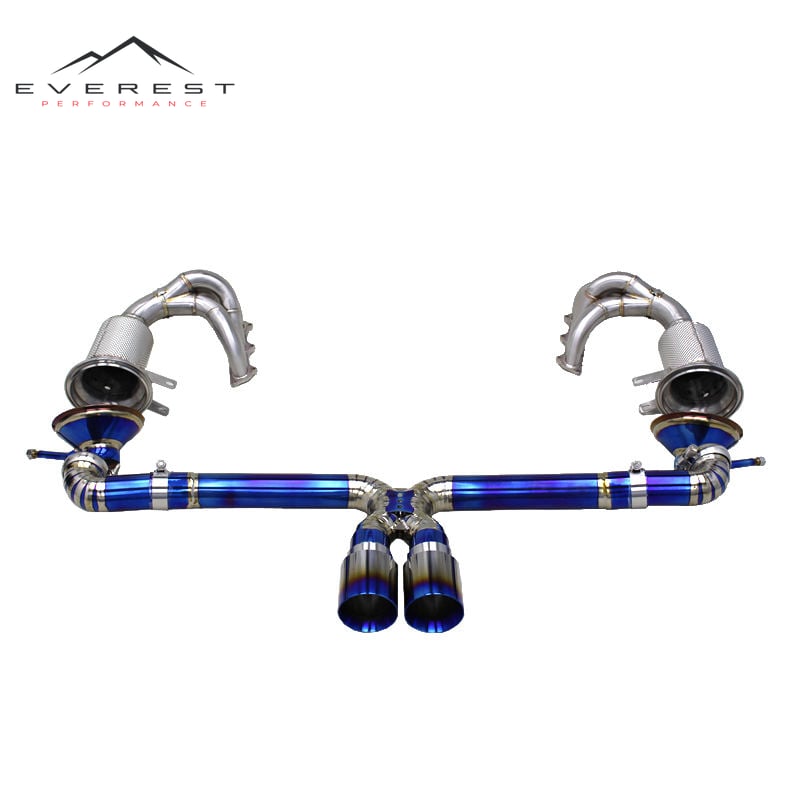 Catback Exhaust System for Porsche 911 992 GT3 4.0 2017-2024 Titanium Exhaust Pipe