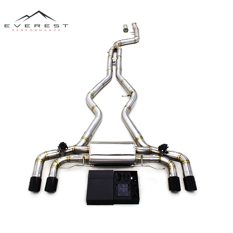 Racing Stainless Steel Exhaust Muffler With OPF for BMW M340i/M340 3.0T Valvetronic Catback Exhaust System