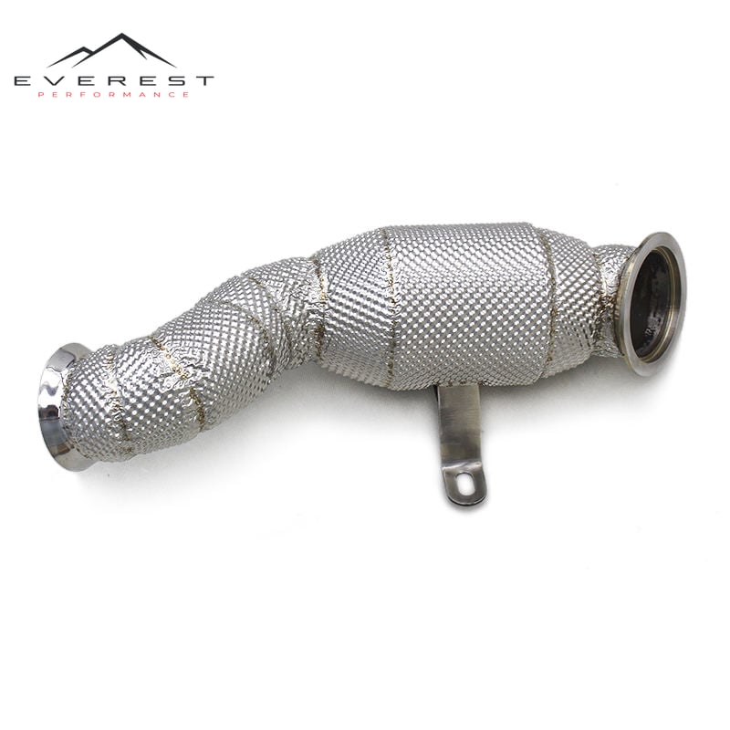 Straight Through Downpipe for Mercedes-Benz E350 W213 2.0T 2006-2023 Stainless Steel Exhaust System