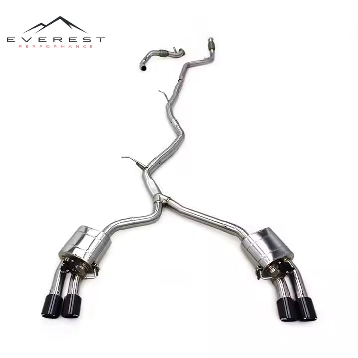 Catback Exhaust for Audi A5 B9 2.0T 2023-2024 Engine Valvetronic Stainless Steel Mufflers Valve Control Exhaust System
