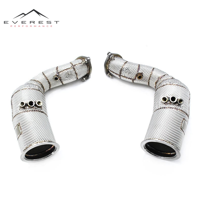 Free Flow Pipes Downpipe for Lamborghini URUS 4.0 2018-2019 Exhaust System Stainless Steel Downpipe