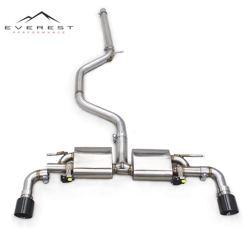 Catback Exhaust System for Volkswagen GOLF 7 7.5 MK7 MK7.5 GTI 2.0T 2014-2020 Stainless Steel Muffler Valvetronic
