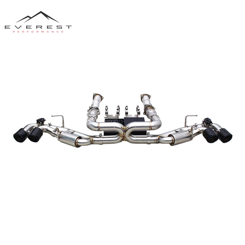 High Performance Valved Exhaust for for Chevrolet Corvette C8 6.2L 2019-2025 Stainless Steel Muffler Exhaust Down Pipe