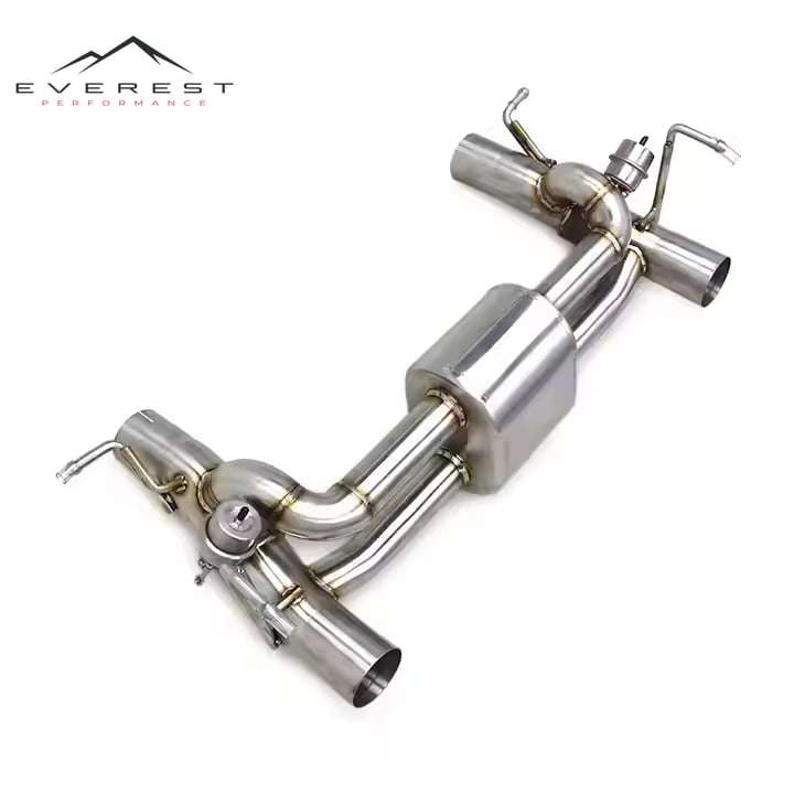 Sport Catback Exhaust for Ferrari 488 3.9T V8 GTB/Spider/Pista 2015-2019 Engine Valved Muffler Catback SUS304 Exhaust System