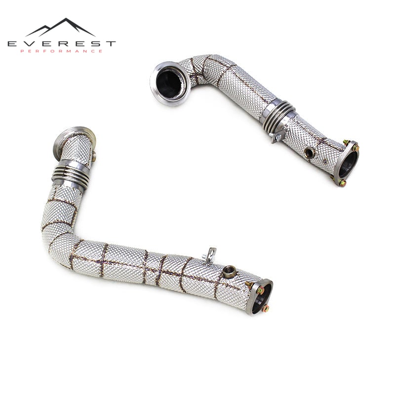 Exhaust Pipes for BMW 535/535i N54 3.0T 2011-2017 Stainless Steel Downpipe With Heat Shield Auto Part