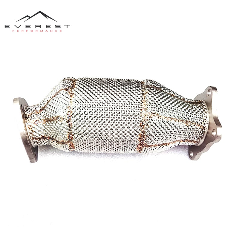 304 Stainless Steel Exhaust Downpipe for Audi A4/A5/Q5 B9 2.0T 2017-2021 Exhaust Catalytic Converter Car Exhaust