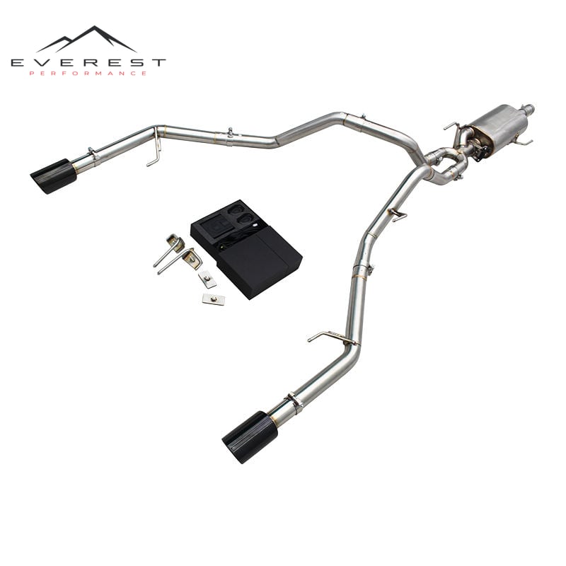 Stainless Steel Catback Exhaust for Ford F150 XLT 3.5T 2015-2022 Racing Exhaust Pipe Muffler with Valve System