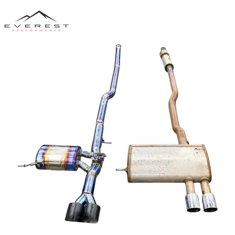 Upgraded Titanium Catback Exhaust for MINI F55 F56 F57 JCW 2014-2021Car Parts Escape Titanium Pipe Exhaust System