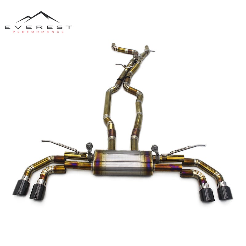 Performance Catback for Porsche Cayenne 957 3.6 4.8 2006-2010 Tuning Car Exhaust System Valved Titanium Muffler Escape Catback