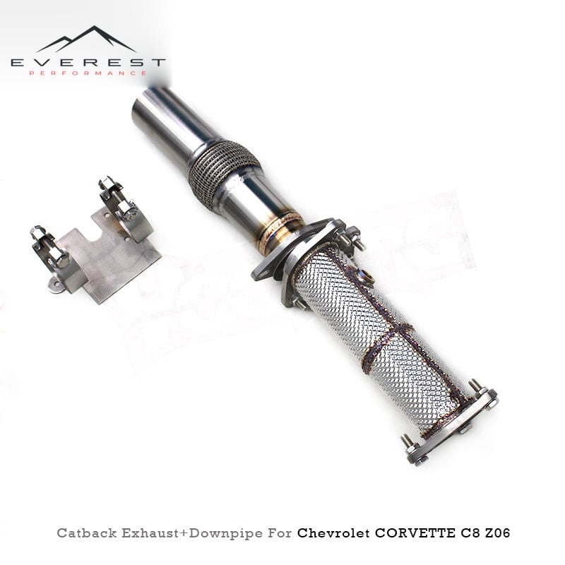 Custom Valved Exhaust System for Chevrolet Corvette C8 Z06 2019-2025 Stainless Steel Pipes Catback Exhaust Header Downpipe