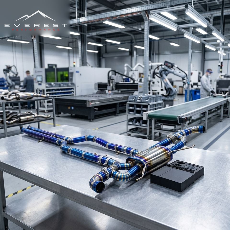 Titanium Exhaust Pipes for Aston Martin DBX 707 V8 4.0TT 2022-2025 Valvetronic Muffler Catback Precision Weld System