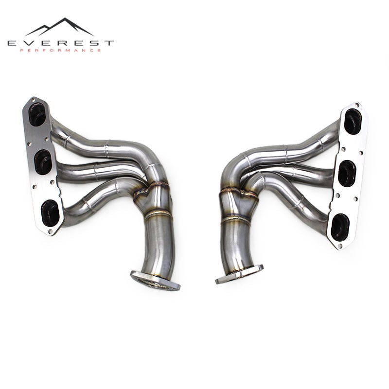 Stainless Steel Exhaust Pipes for Porsche 911 997/997.1/997.2 Carrera 3.6/3.8 2004-2012 Equal Length Manifold