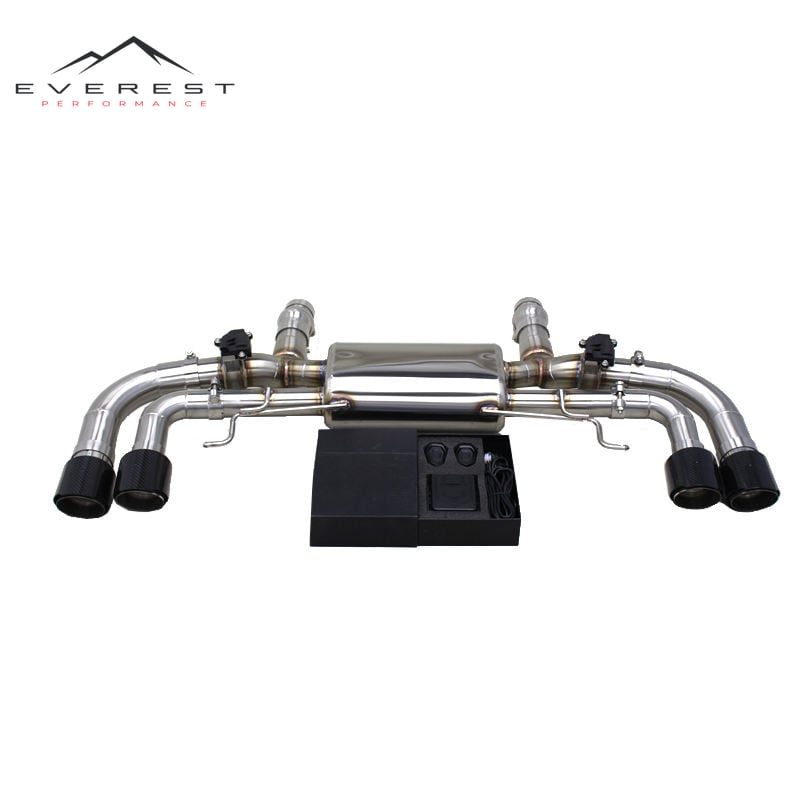 Performance Axle Back Exhaust System for BMW M550/M550i G30/N63 4.4TT 2019-2025 Race Car SS304 Exhaust Pipe Rear Muffler Catback