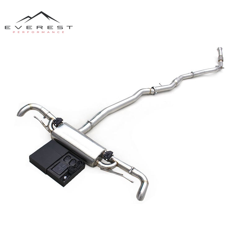 Racing Valvetronic Catback Exhaust Pipes for Mercedes-Benz GLS450 W167 3.0T 2020-2021 Stainless Steel 304 Exhaust With Resonator