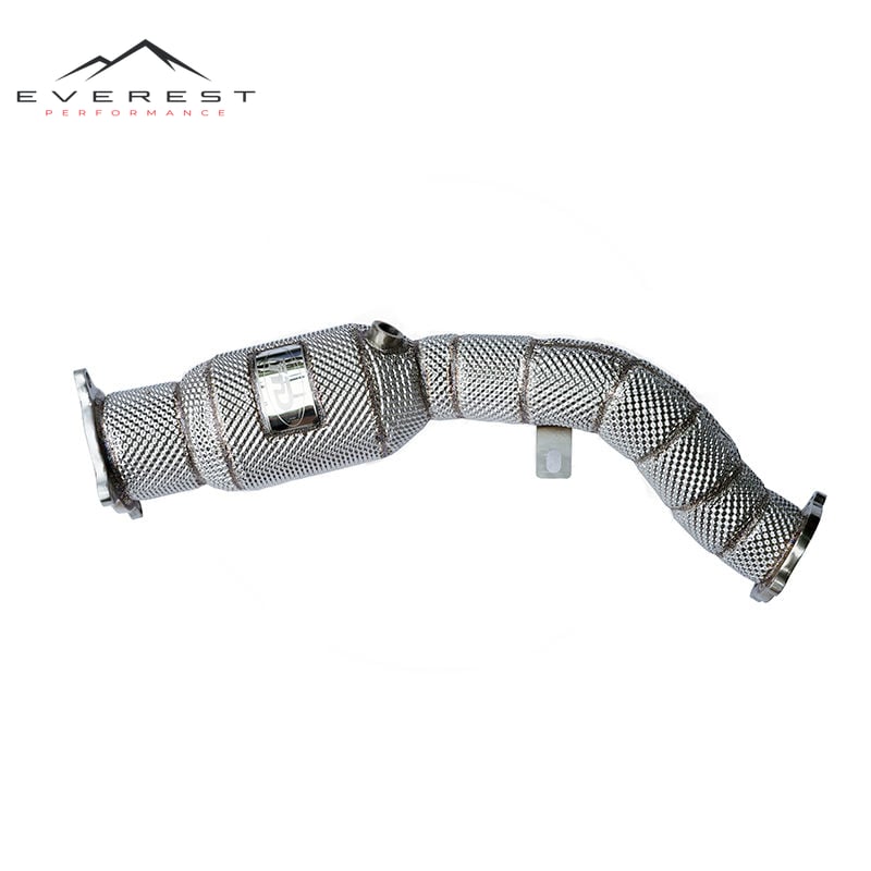 Stainless Steel Exhaust Downpipe with Catalyst for AUDI A4 A5 B8 1.8T 2.0T 2008-2017 Exhaust Pipe Turbocharger Downpipe