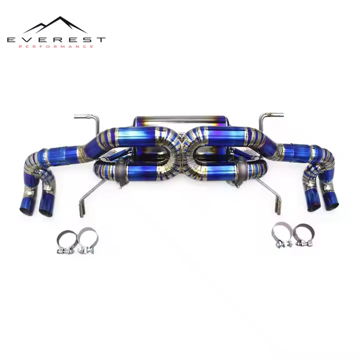 Titanium Catback Exhaust for Lamborghini Gallardo 5.2 LP550/LP560/LP570 (2008-2016) Valved Racing Car Exhaust Pipe Muffler