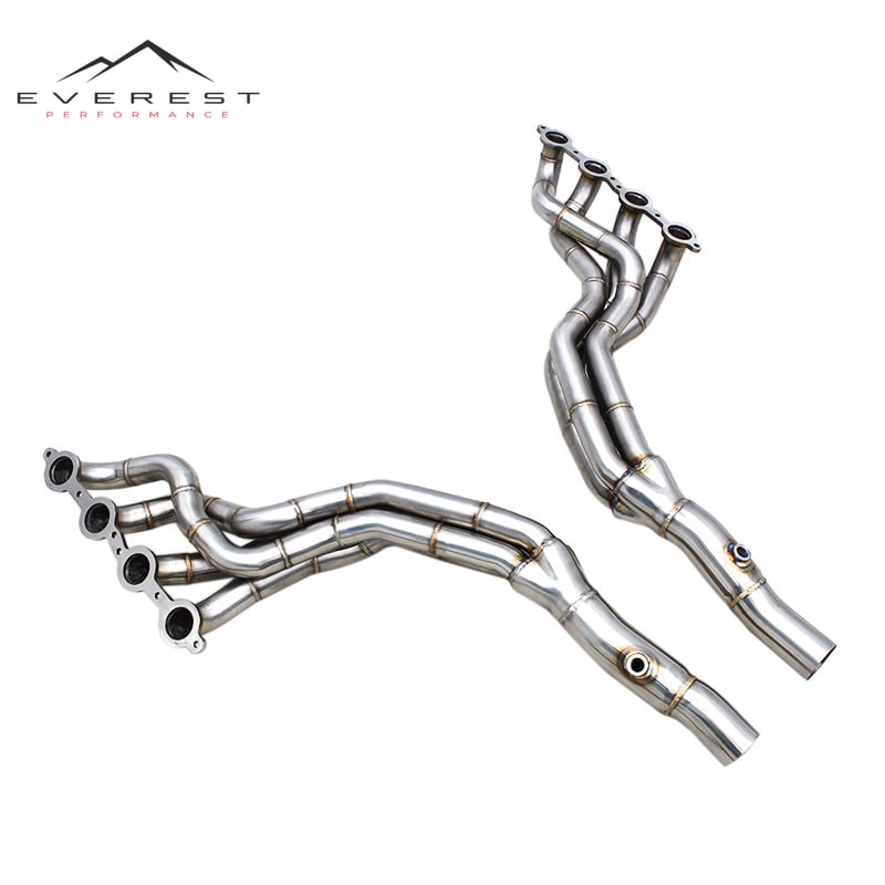 Auto Equal Length Manifold Exhaust Header for Chevrolet Camaro SS 6.2L 2010-2017 Modified Stainless Steel Long Tube Exhaust Pipe