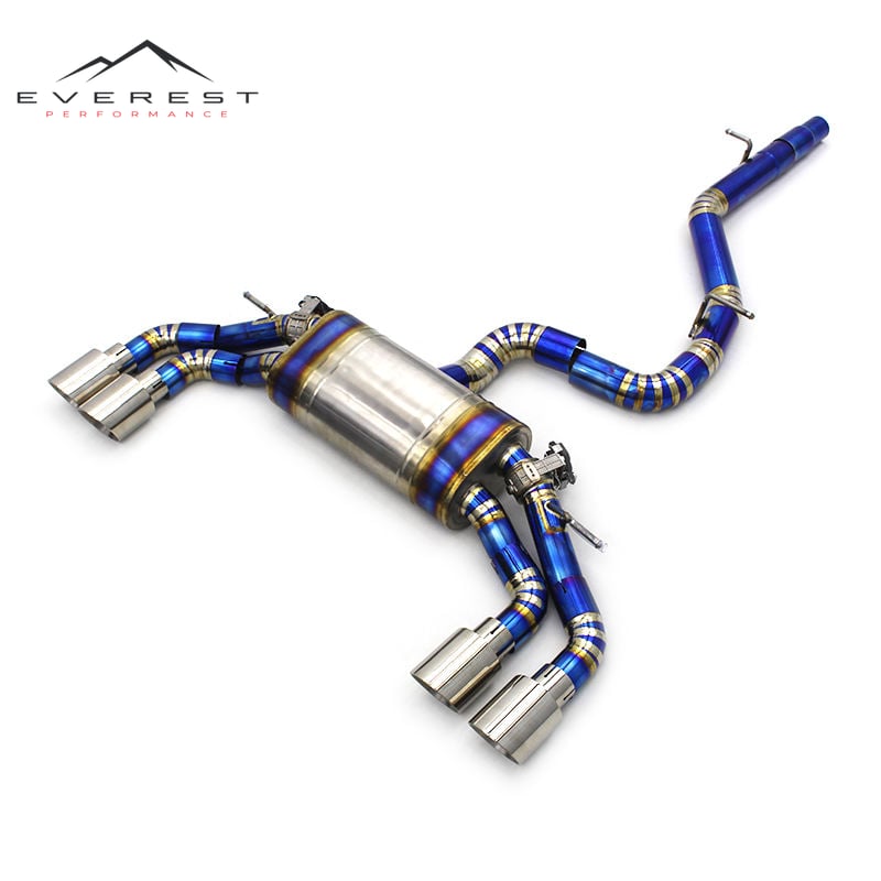 Titanium Exhaust Pipe System for VW GOLF 7R/7.5R 2.0T 2012-2019 Electronic Valve Catback Exhaust System