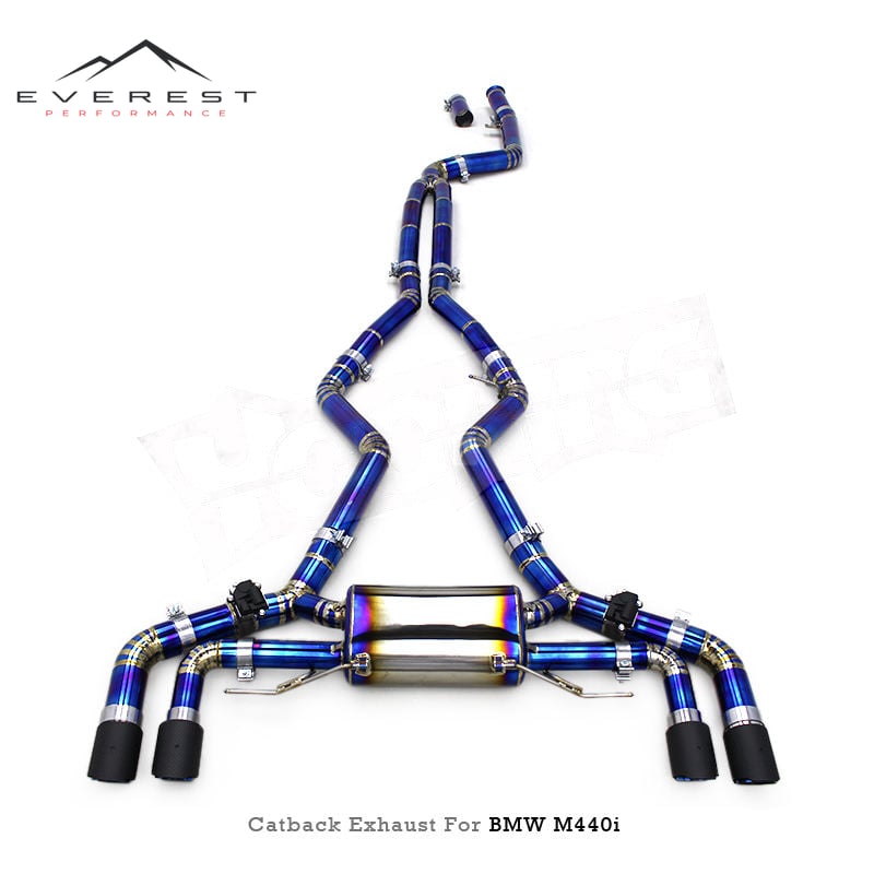 Sport Racing Pipes for BMW M340i/M440 G20/G22 3.0T 2019-2024 Lightweight Valvetronic Catback Exhaust System