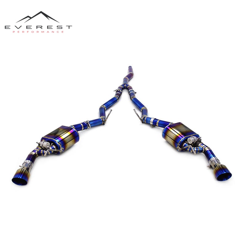 Titanium Exhaust Pipe System for Ford Mustang 2.3T 2015-2024 Tuning Sport Car Escape Vacuum Valve Catback Exhaust