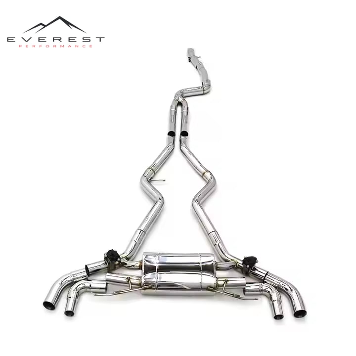Stainless Steel Exhaust Catback System for BMW M340i 3.0T 2019-2022 Active Sound Exhaust