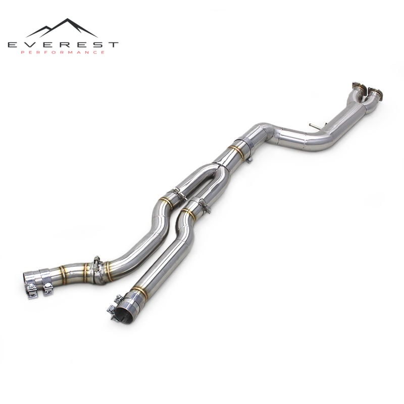 Single Mid Pipes for BMW M2C M2 Competition S55 F87 3.0T 2018-2023 Stainless Steel Exhaust System