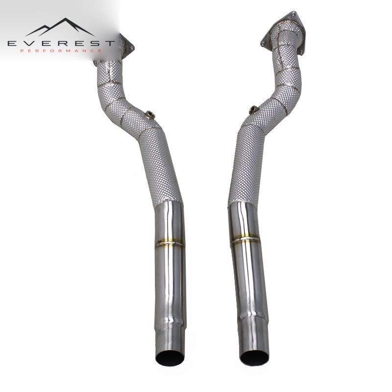 Heat Shield Header SUS304 Free Flow Pipes for Ferrari FF 6.3L V12 2011-2012
