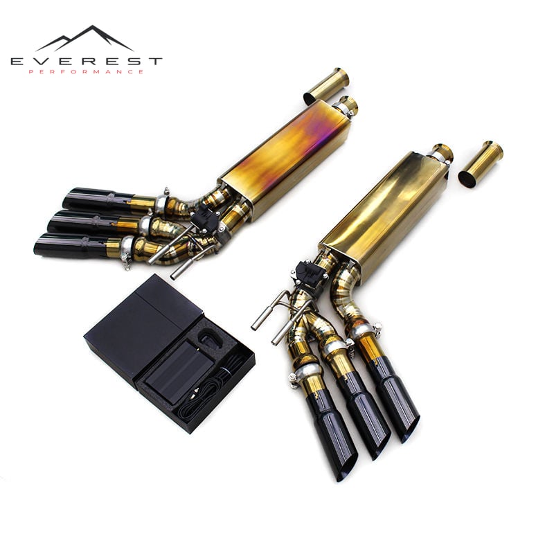 Valved Sport Rear Section for Mercedes-Benz G63 AMG W464 4.0T 2019-2024 Titanium Lightweight Axle Back With Three Tips