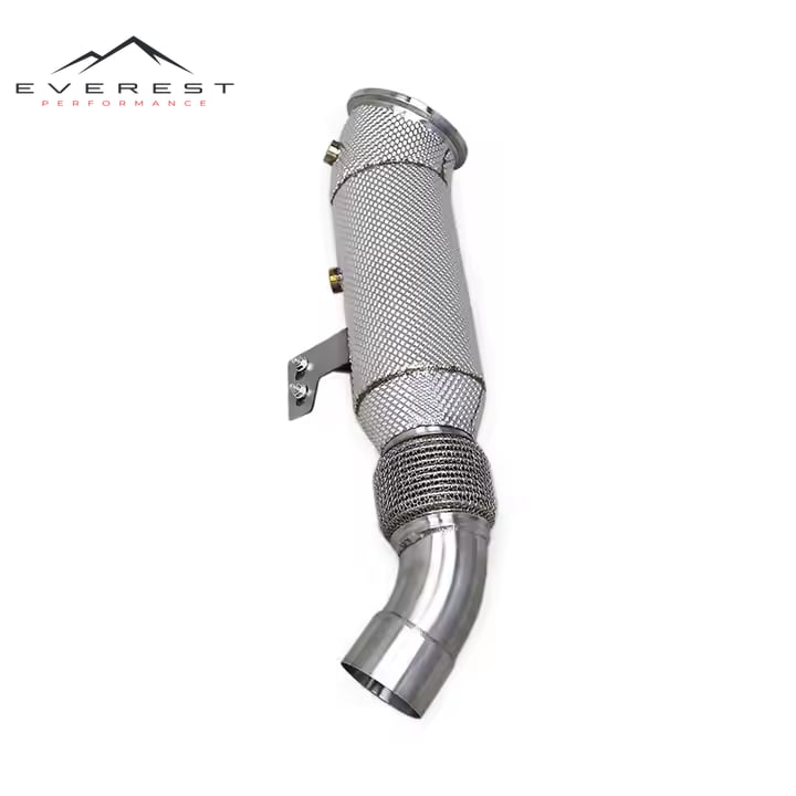 Downpipe for BMW M340i/M440i G20/G22 3.0T Heat Shield Stainless Steel Exhaust Pipe